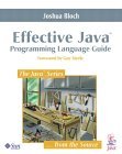 Cover of Effective Java
