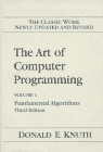 Cover of The Art of Computer Programming, Volume 1