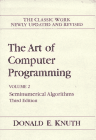 Cover of The Art of Computer Programming, Volume 2